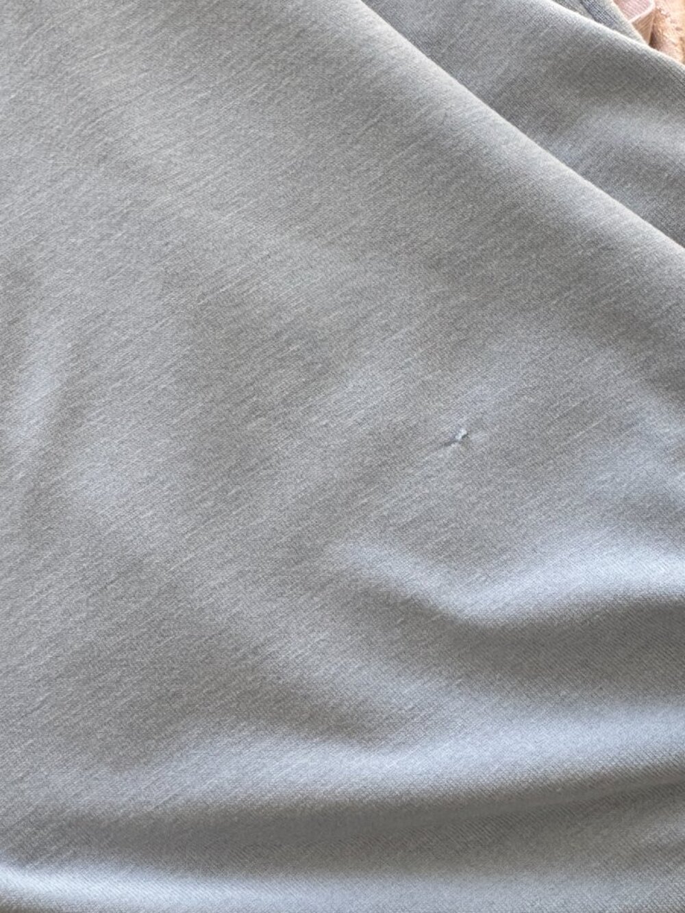GUC Long Sleeve Sandwash Jersey Draped Shirt in Periwinkle US M (18-20) - Picture 5 of 7